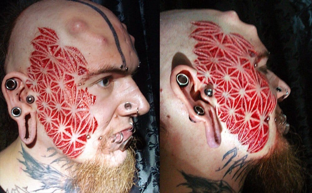 Extreme Body Art: Skin carving (Warning: Graphic content ...