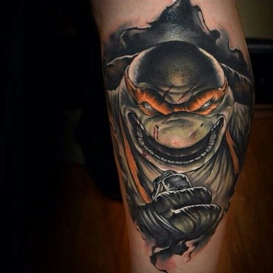 25 Kickass Ninja Turtle Tattoos | Tattoodo