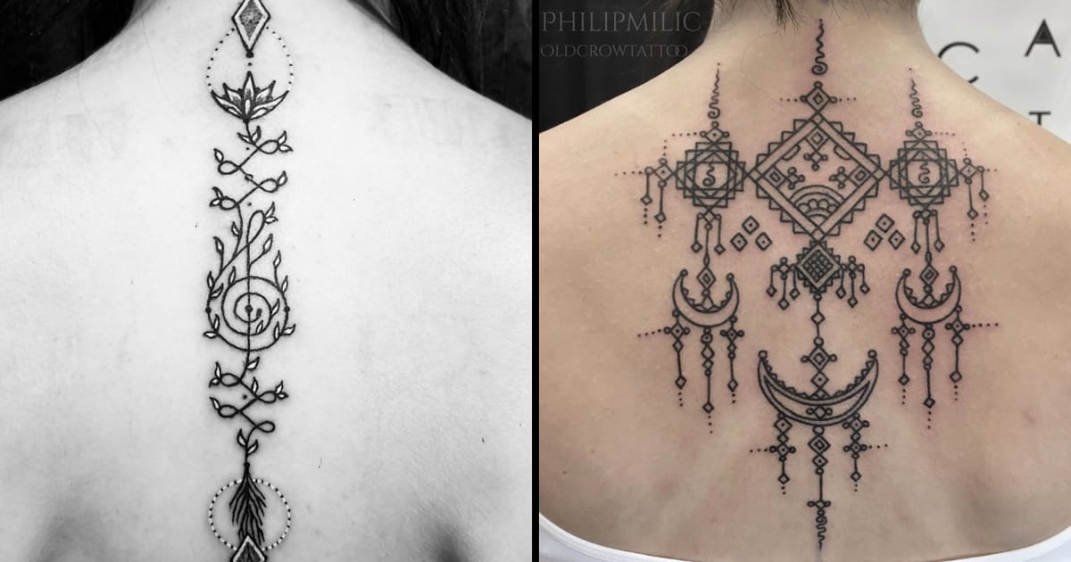 The Corkscrewed Spire of Enlightenment — Unalome Tattoos