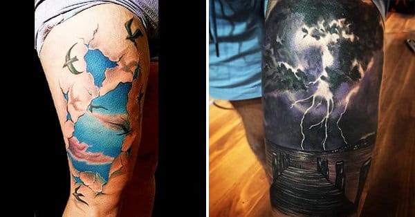 Download 16 Intense Good And Bad Weather Tattoos | Tattoodo