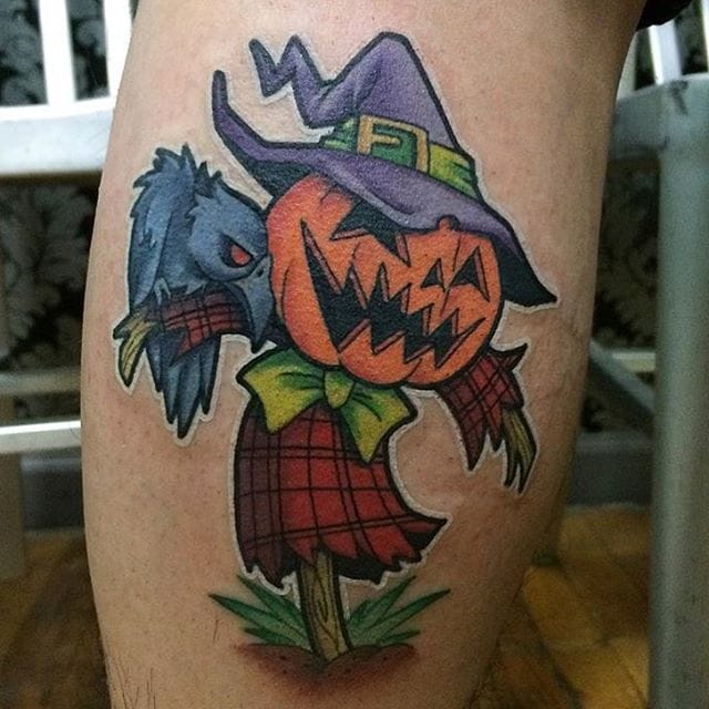 11 Spooky Scarecrow Tattoos | Tattoodo