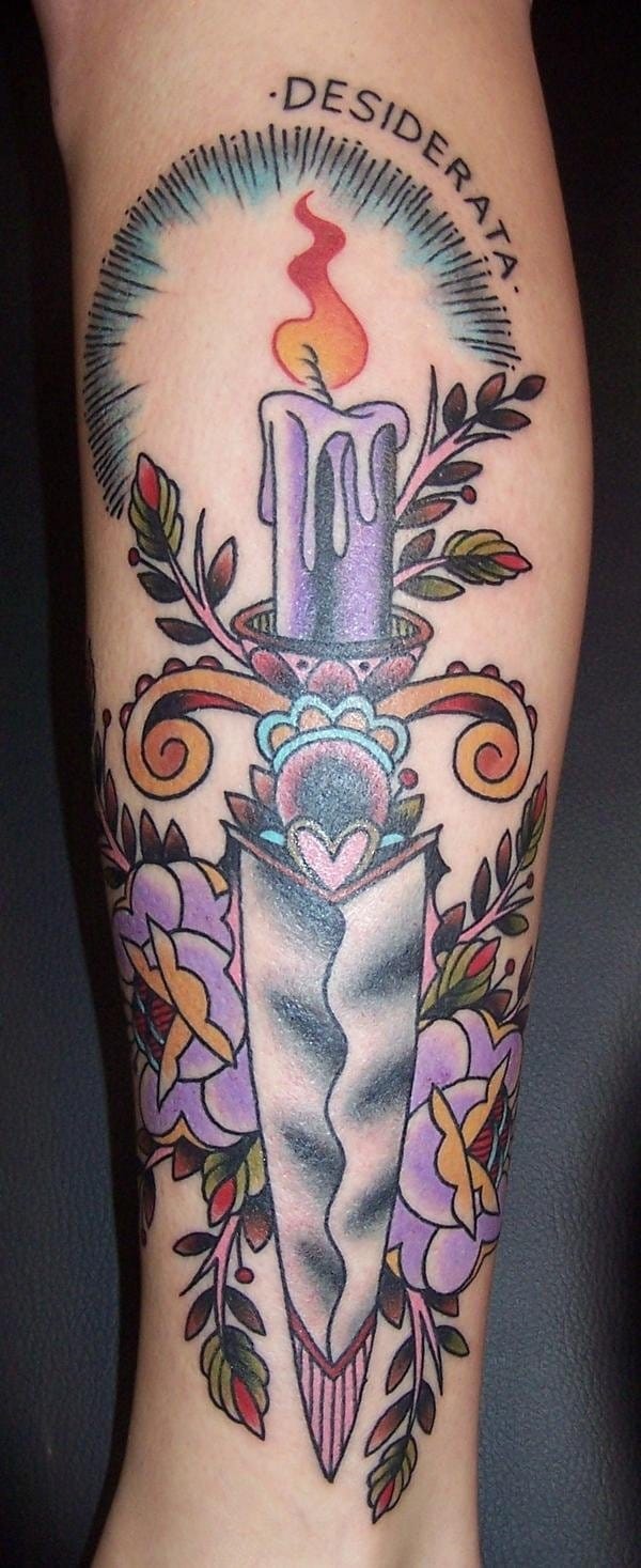 20 Glimmering Candle  Tattoos  Tattoodo