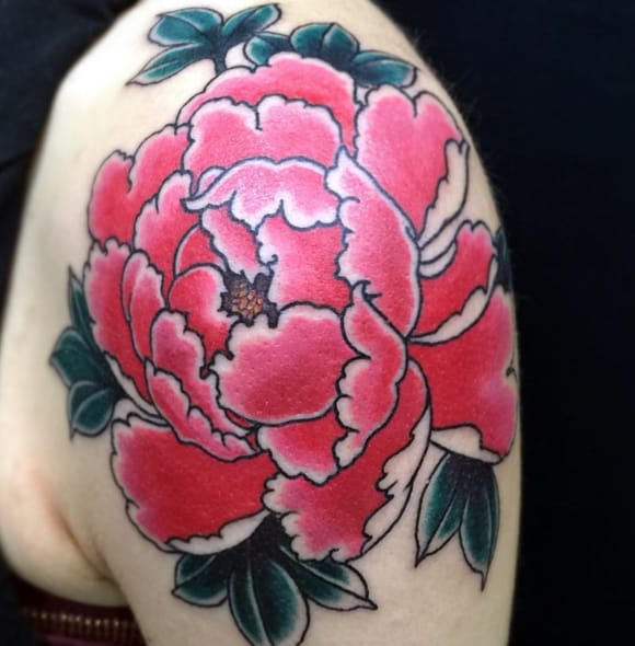 10 Perfect Pink Peony Tattoos | Tattoodo
