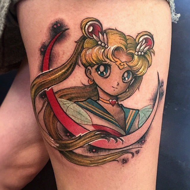 32 Charming Sailor Moon Tattoos | Tattoodo
