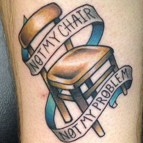 Chair Tattoo Related Keywords & Suggestions - Chair Tattoo L