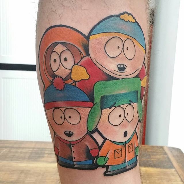 Bill Gates South Park Tattoos