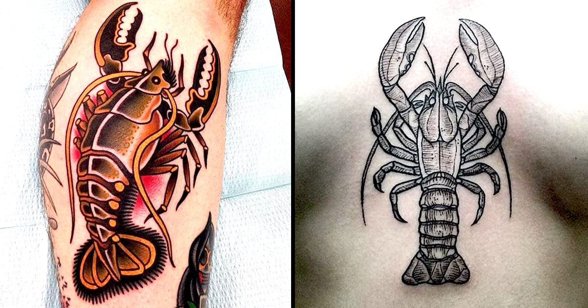 10 Lively Lobster Tattoos | Tattoodo