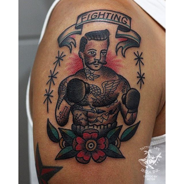 Get Your Guard Up For These 11 Traditional Boxer Tattoos | Tattoodo