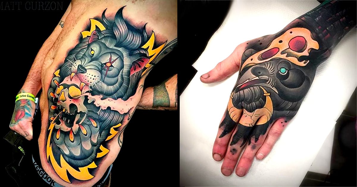 Exceptional Neo Traditional Tattoos By Matt Curzon Tattoodo